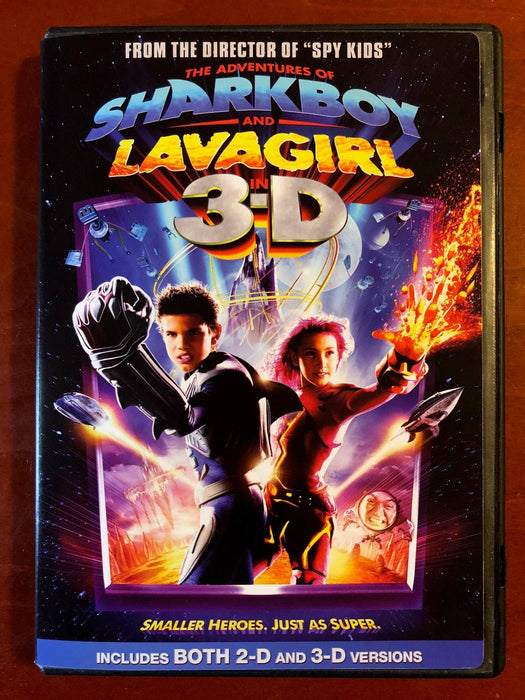 The Adventures of Sharkboy and Lava Girl in 3-D (DVD, 2005, 2D and 3D) - K9 - for just $3.99! 