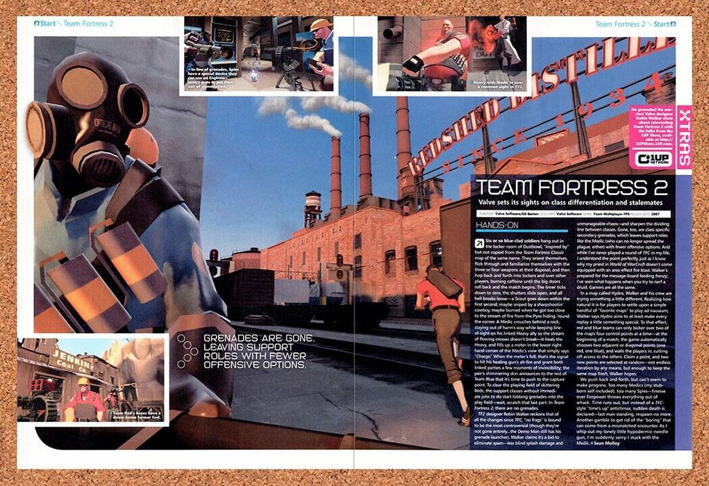 2007 Team Fortress 2 PC Original Ad - for just $21.49! 