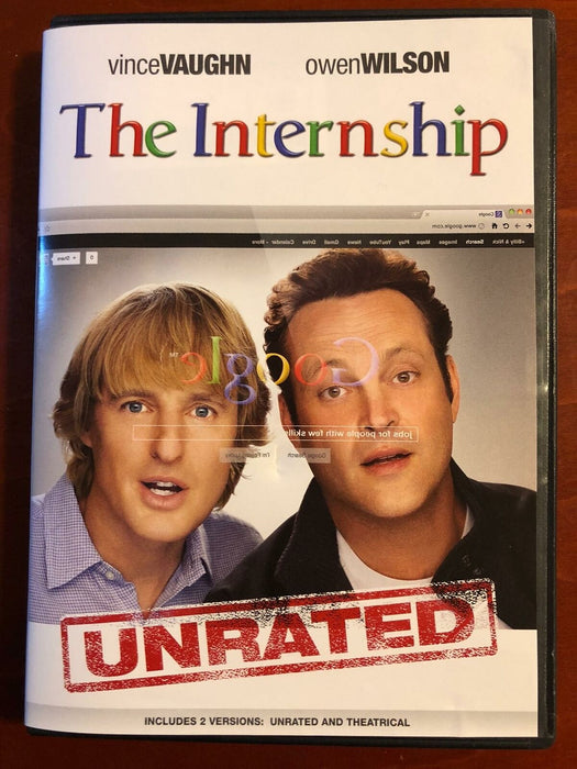 The Internship (DVD, 2013, unrated) - L04 - for just $1.99! 