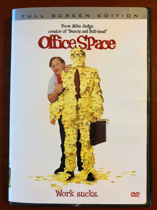 Office Space (DVD, 1999, Full Screen) - L01 - for just $1.99! 
