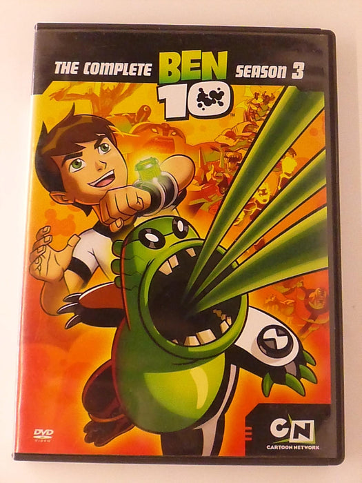 Ben 10 - The Complete Season 3 (DVD, 2006) - K8 - for just $4.99! 