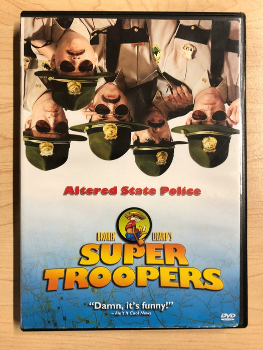 Super Troopers (DVD, 2001) - K0107 - for just $1.99! 