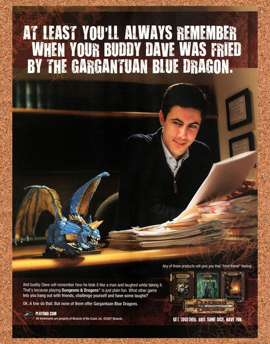 2007 Dungeons & Dragons Original Ad - for just $17.99! 