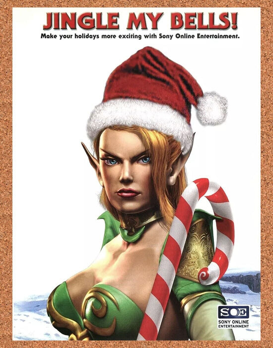 2005 EverQuest Holiday Original Holiday Ad - for just $21.49! 