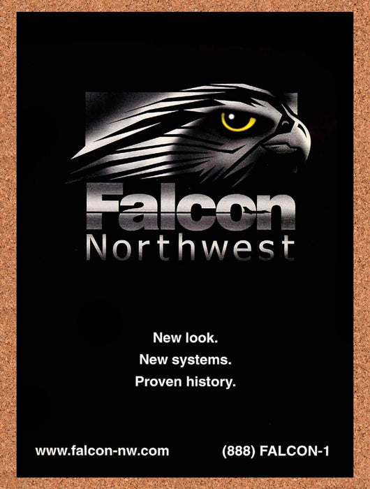 1999 Falcon Northwest Computer Systems New Logo Original Advertisement v8 - for just $19.49! 