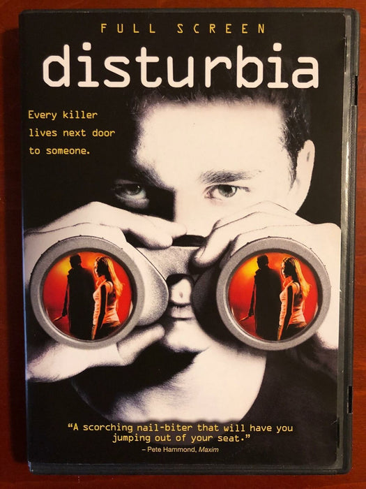 Disturbia (DVD, 2007, Full Frame) - K7 - for just $1.99! 