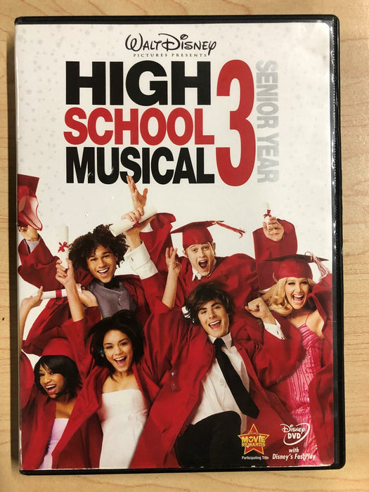 High School Musical 3 - Senior Year (DVD, Disney, 2008) - L06 - for just $1.99! 