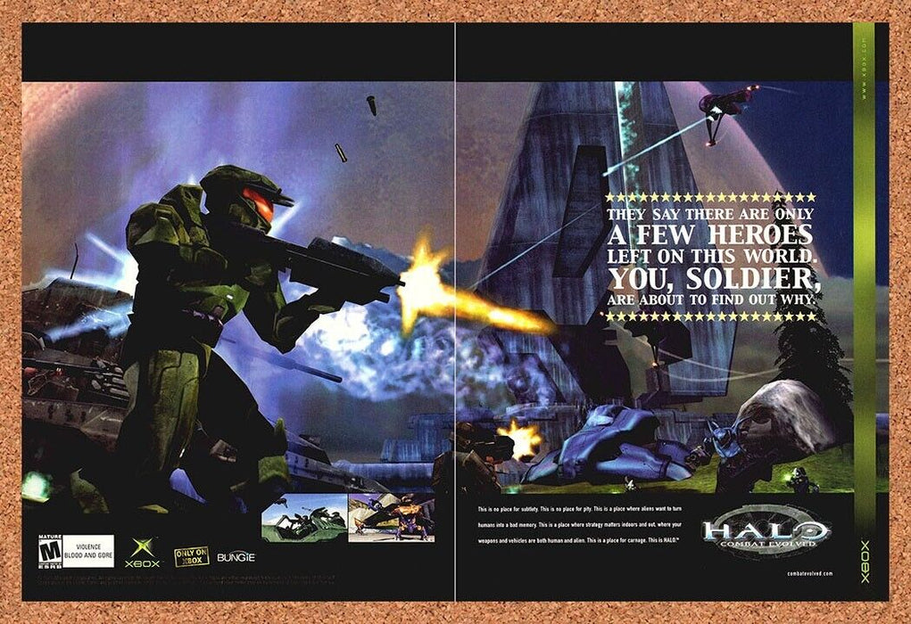 2003 Halo Xbox Original Ad - for just $21.49! 