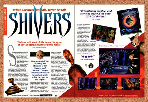 1996 Shivers PC Original Sierra Ad v2 - for just $21.99! 