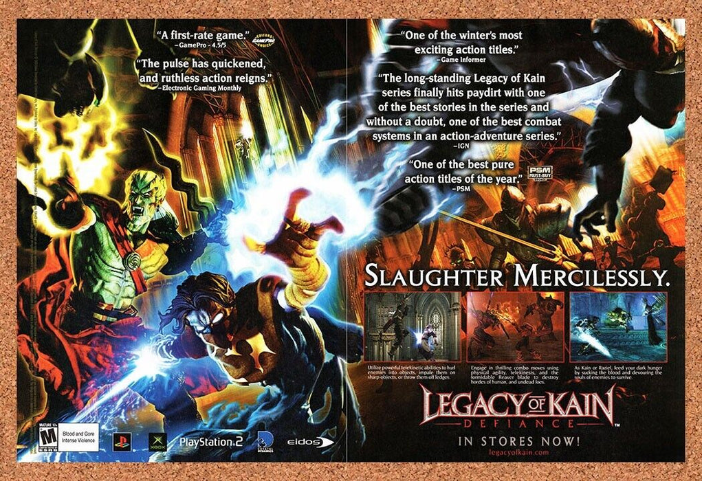 2003 Legacy Of Kain Defiance Original Ad v4 - for just $21.49! 