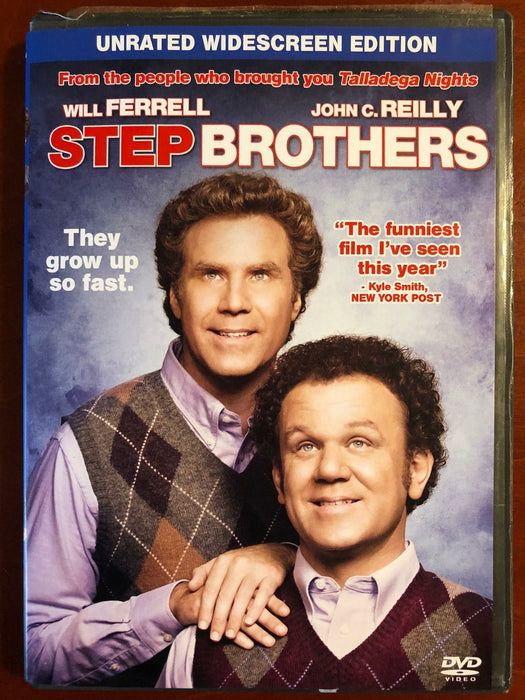 Step Brothers (DVD, 2008, Unrated Widescreen) - K9 - for just $1.99! 