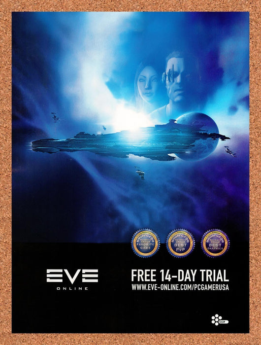 2006 EVE Online PC Original Advertisement v6 - for just $19.49! 