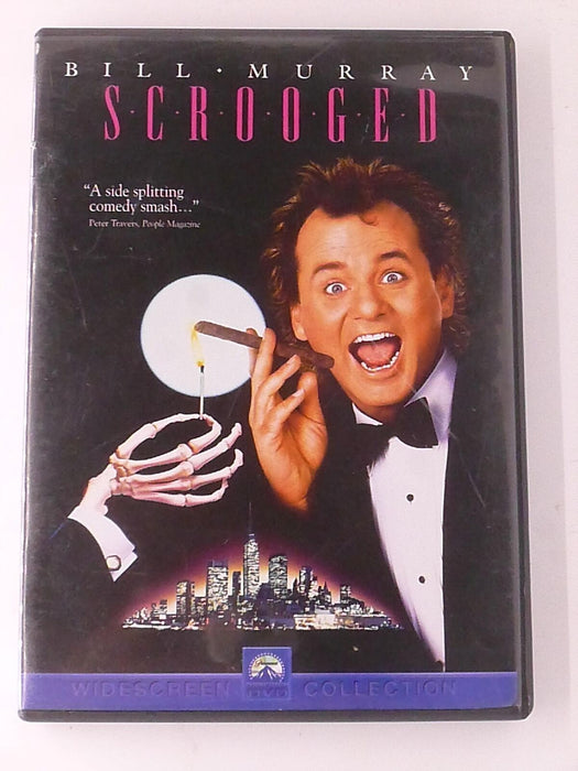 Scrooged (DVD, Widescreen, Christmas, 1988) - K6 - for just $4.99! 