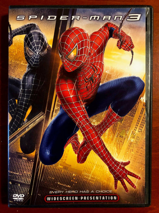Spider-Man 3 (DVD, 2007, Widescreen) - J0409 - for just $1.99! 