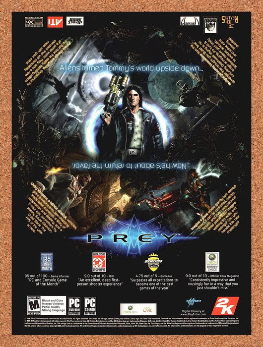 2006 Prey PC Original Advertisement v2 - for just $19.49! 