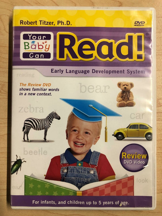 Your Baby Can Read - Review - Early Language Development (DVD, 2008) - K0218 - for just $1.99! 