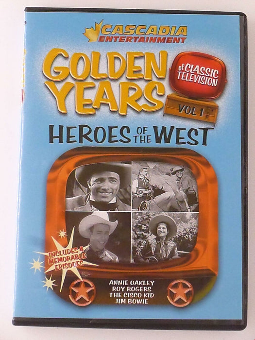 Golden Years of Classic Television Heroes of the West - Vol 1 (DVD) - L04 - for just $1.99! 