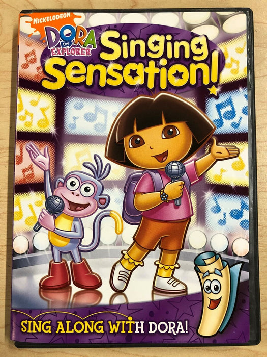Dora the Explorer - Singing Sensantion (DVD, Nickelodeon) - K8 - for just $1.99! 