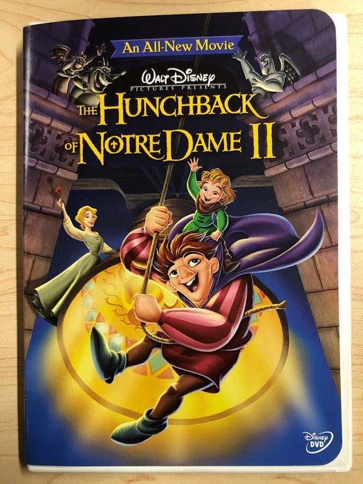 The Hunchback of Notre Dame II (DVD, Disney, 2002) - K8 - for just $3.99! 