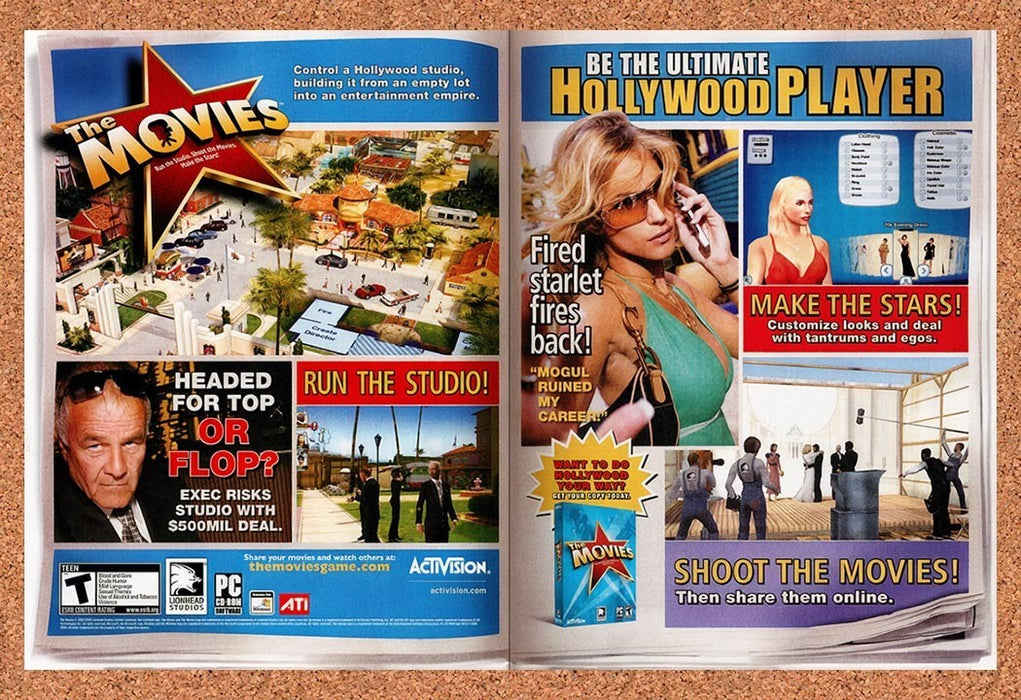 2006 The Movies PC Original Ad v1 - for just $23.99! 
