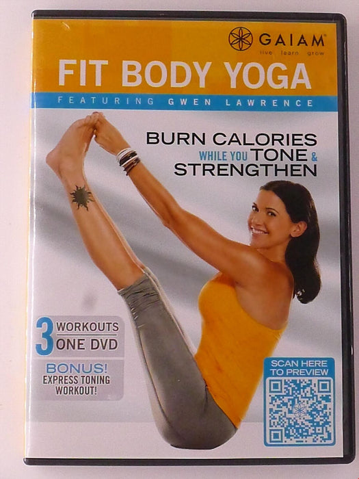 Fit Body Yoga featuring Gwen Lawrence (DVD, exercise, Gaiam) - I0123 - for just $2.99! 
