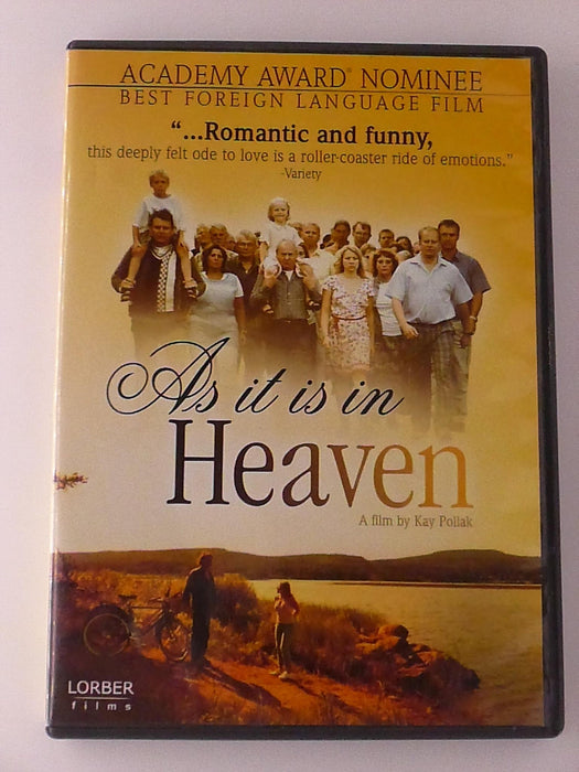 As It Is In Heaven (DVD, 2004) - K6 - for just $7.99! 