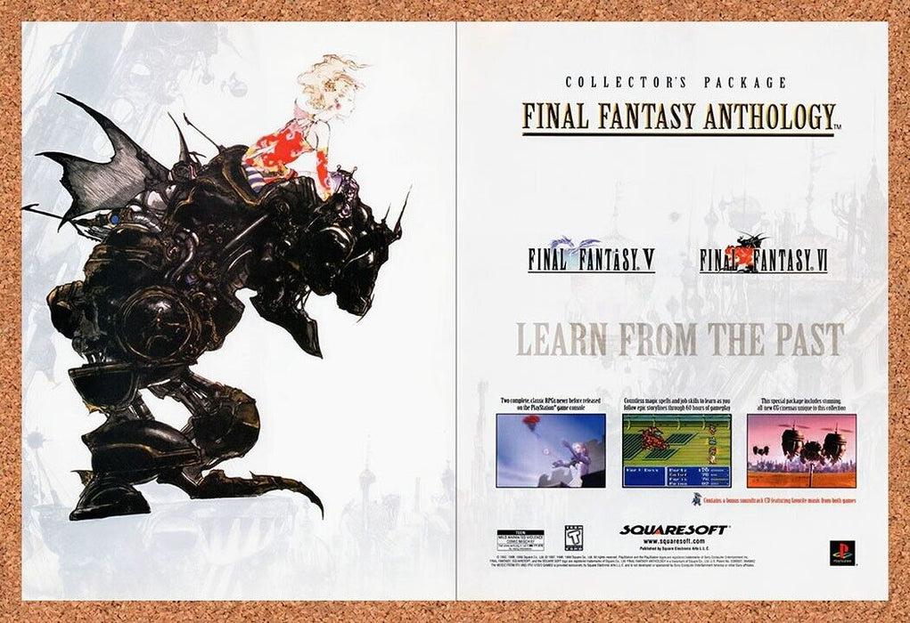 2000 FF Anthology PS1 Original Ad v1 - for just $21.99! 