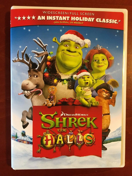 Shrek The Halls (DVD, 2007, Christmas) - L04 - for just $1.99! 