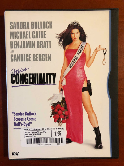 Miss Congeniality (DVD, 2000) - L01 - for just $1.99! 