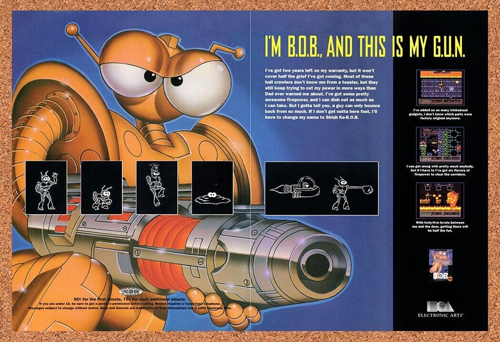 1993 BOB Genesis Original Ad v1 - for just $21.49! 