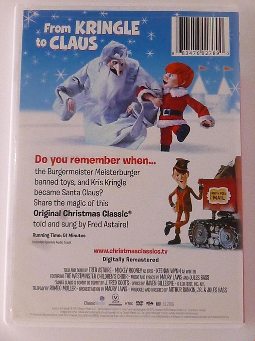 Santa Claus is Comin to Town (DVD, 1970) - J0205 - for just $2.99! 
