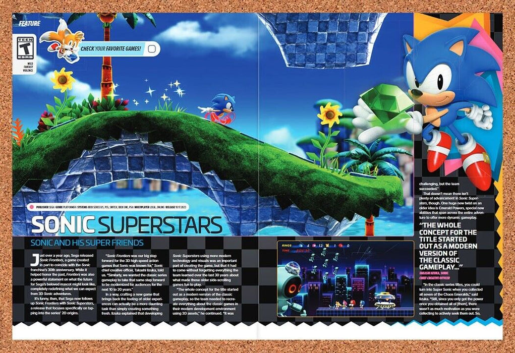 2023 Sonic Superstars Switch Original Ad - for just $21.49! 