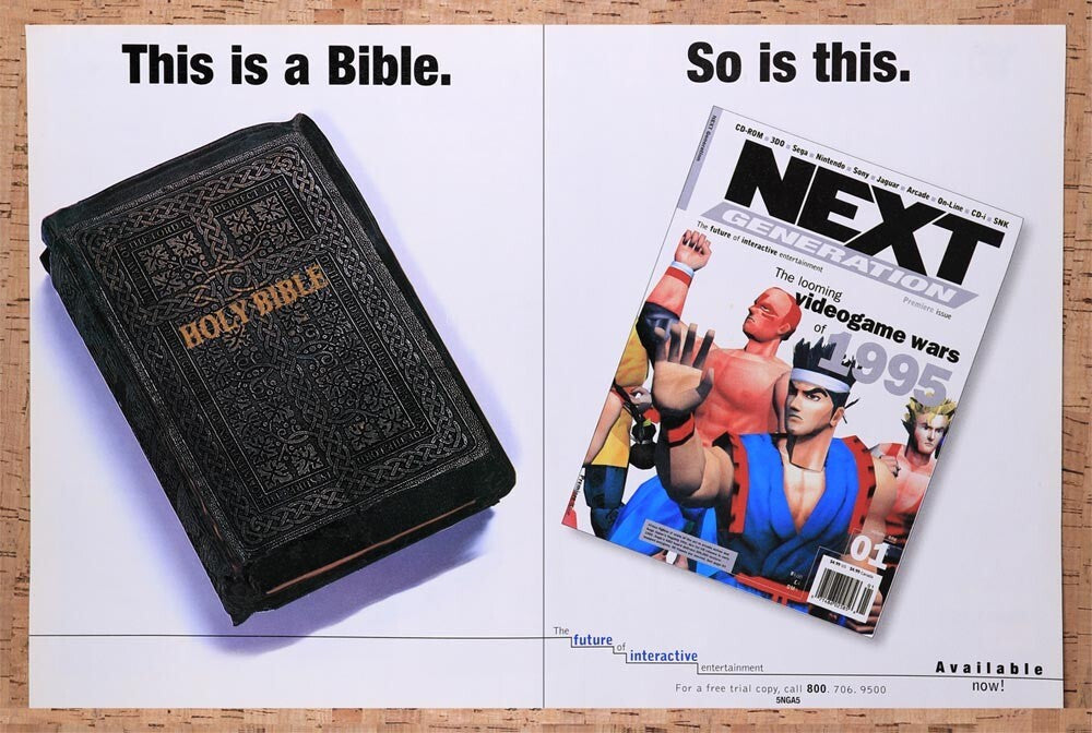 1995 Next Generation Magazine Launch Original Ad v1 - for just $21.49! 