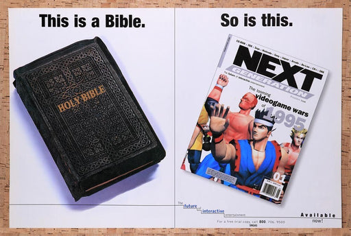 1995 Next Generation Magazine Launch Original Ad v1 - for just $21.49! 