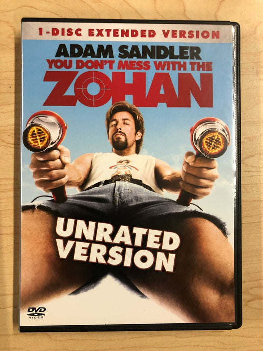You Dont Mess With The Zohan (DVD, 2008, Unrated) - J1231 - for just $1.99! 