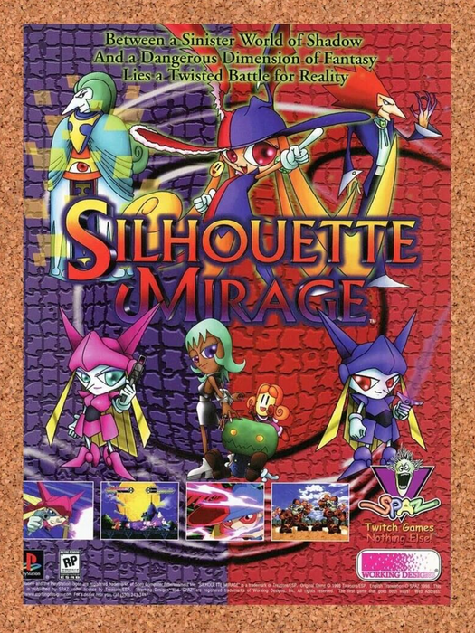 1999 Silhouette Mirage PS1 Original Ad - for just $17.99! 