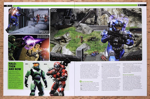 2010 Halo Xbox Retrospective Then And Now Original Ad v13 - for just $22.49! 