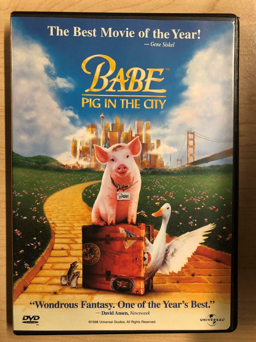 Babe Pig in the City (DVD, 1998) - L02 - for just $2.99! 