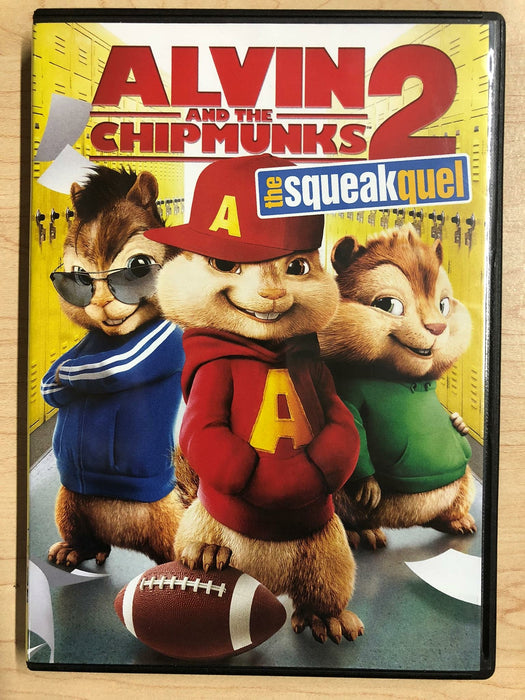 Alvin and the Chipmunks 2 The Squeakquel (DVD, 2009) - L04 - for just $1.99! 