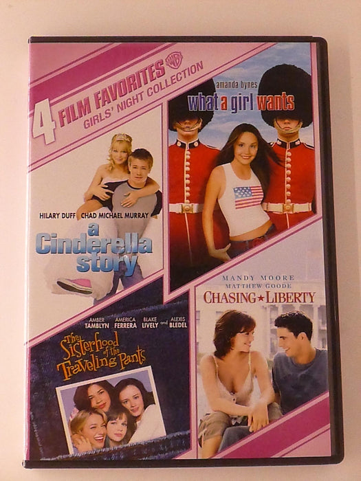 A Cinderella Story, What a Girl Wants, Chasing Liberty, Sis.. (DVD, 4-film) - K9 - for just $2.50! 
