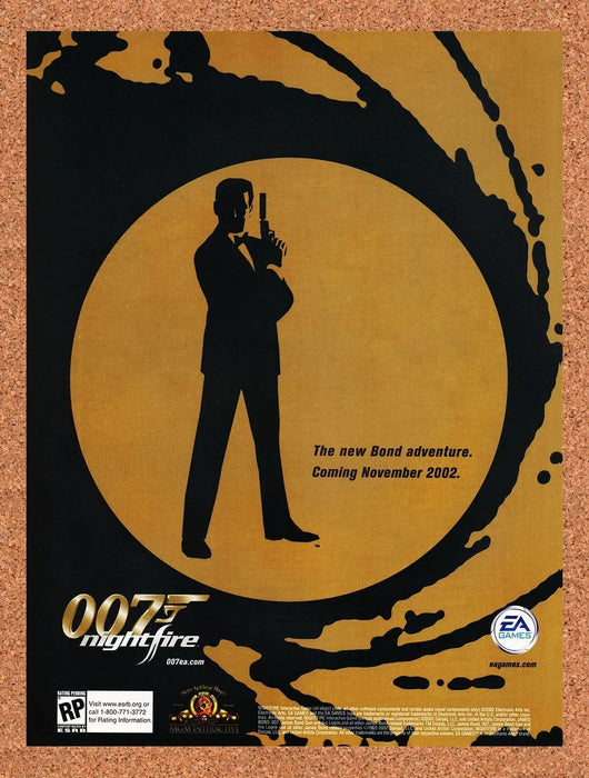 2002 007 Nightfire PC Original Ad v2 - for just $19.49! 