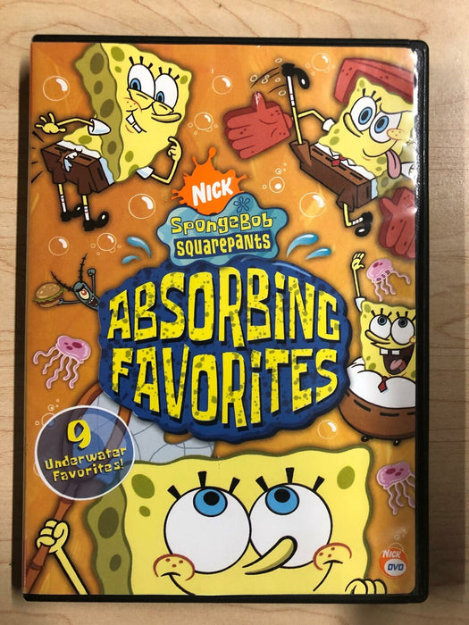 SpongeBob Squarepants Absorbing Favorites (DVD, 9 episodes) - I0123 - for just $1.99! 