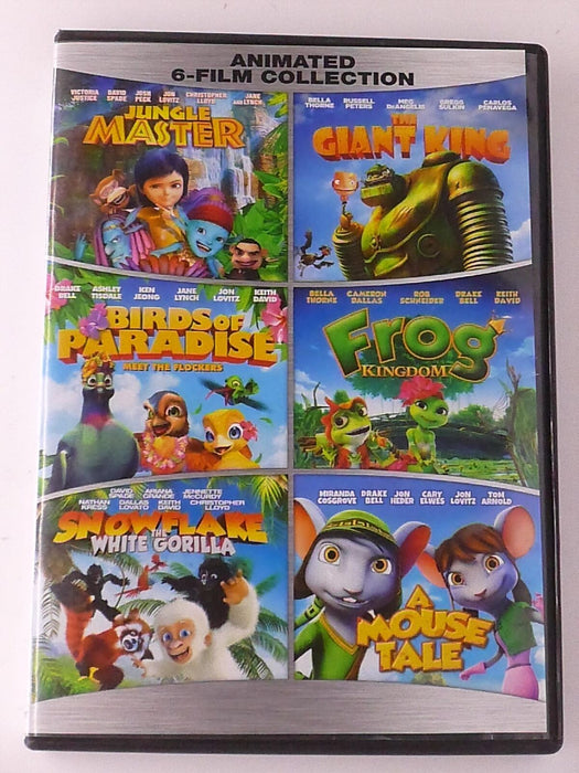 Jungle Master, The Giant King, Birds of Paradise, Frog K.. (DVD, 6-film) - J1231 - for just $2.25! 