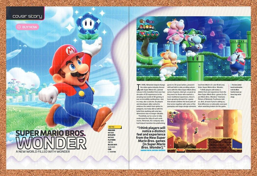 2023 Super Mario Bros Wonder Original Ad - for just $21.49! 
