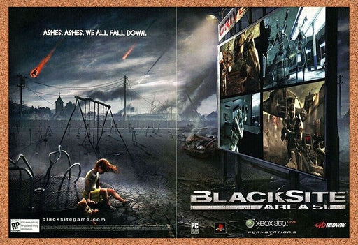 2008 Blacksite Area 51 Xbox 360 Original Ad v2 - for just $21.49! 