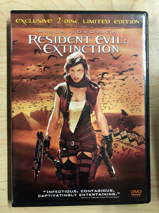 Resident Evil Extinction (DVD, 2007, 2-Disc Limited Edition) - K0428 - for just $1.99! 