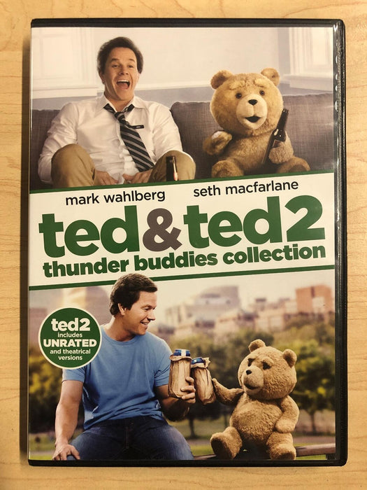 Ted and Ted 2 (DVD, unrated, double feature) - K7 - for just $3.25! 