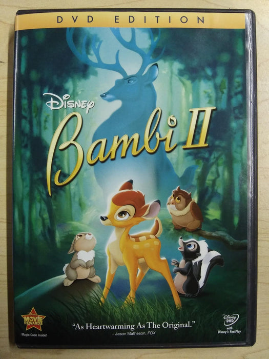 Bambi II (DVD, Disney, 2006) - L06 - for just $1.99! 