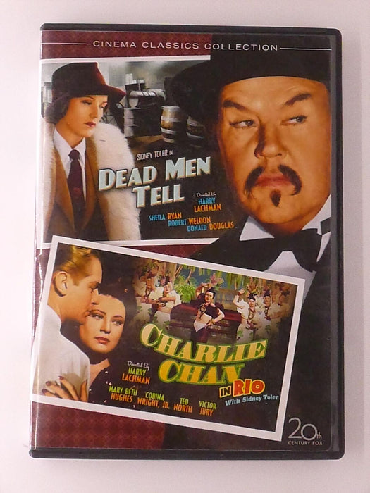 Dead Men Tell - Charlie Chan in Rio (DVD, double feature) - K6 - for just $6.99! 
