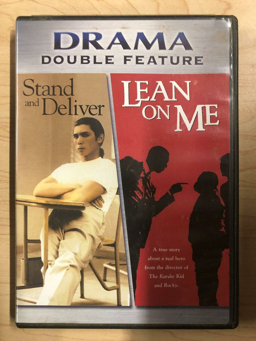 Stand and Deliver - Lean on Me (DVD, double feature) - H0516 - for just $4.99! 